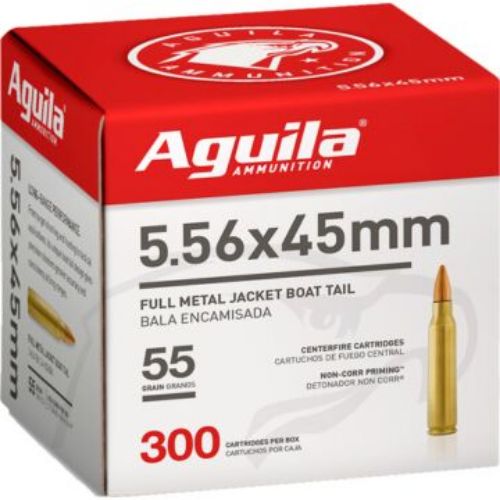 AGUILA 5.56X45 55GR FMJ 300RD