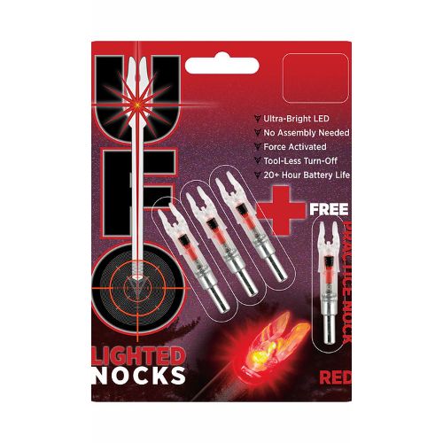 30-06 UFO LIGHTED NOCK RED