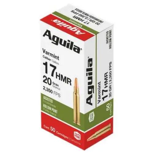AGUILA 17HMR 20GR JHP