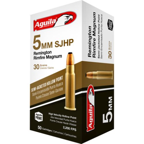 AGUILA 5MM REM MAG 30GR SJHP