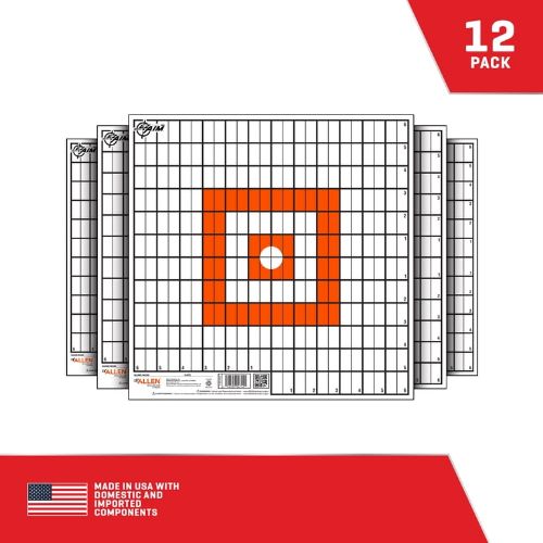 ALLEN EZ AIM PAPER GRID TARGET