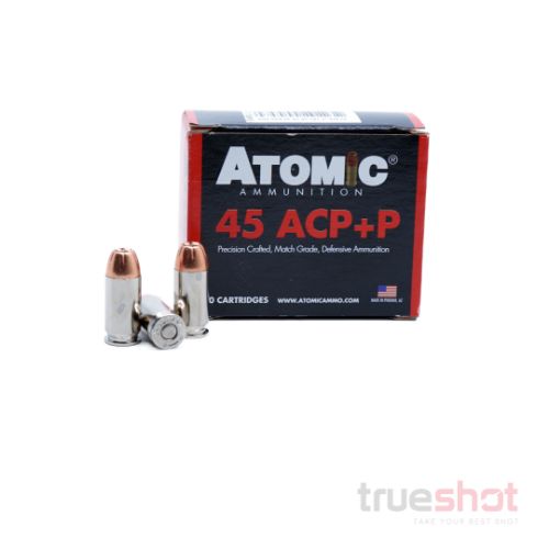 ATOMIC 45 ACP +P 185GR BONDED