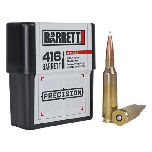 BARRETT 416 BARRETT AMMO 500GR