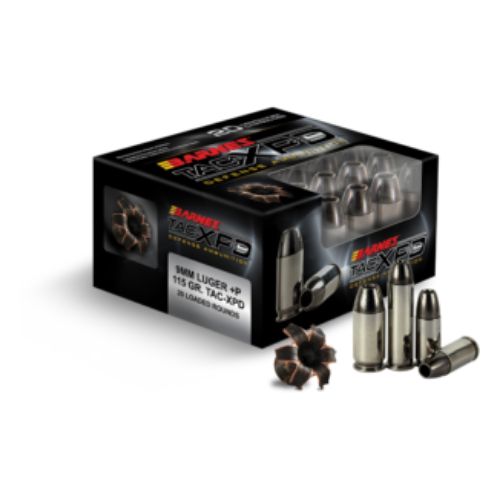 BARNES TAC-XPD 9MM LUGER +P