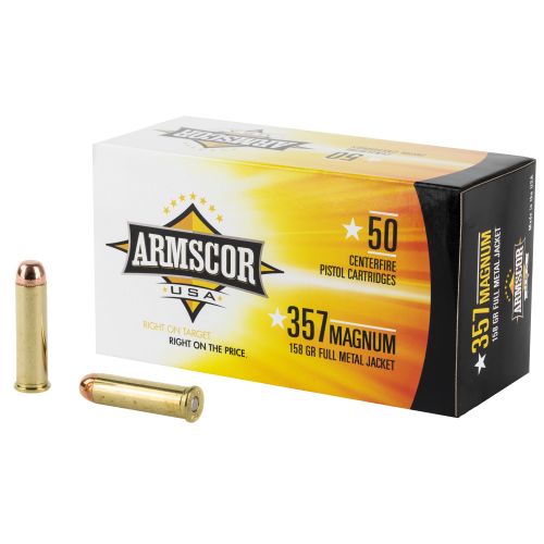 ARMSCOR 357 MAG 158GR FMJ