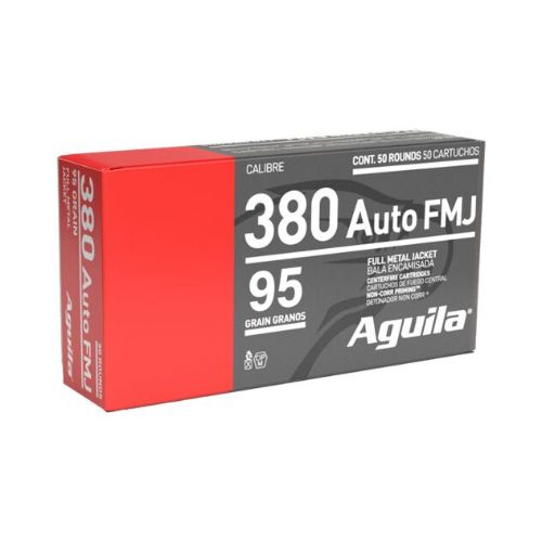 AGUILA 380 ACP 95GR FMJ-RN