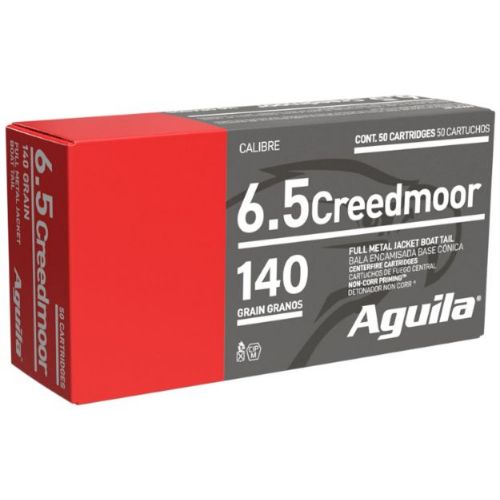 AGUILA 6.5 CM 140GR FMJ-BT