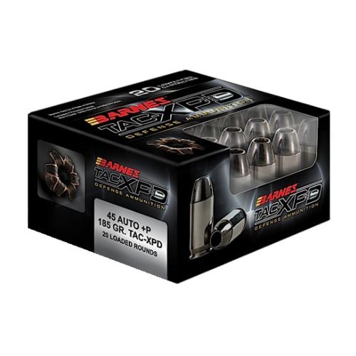 BARNES TAC-XPD 45 ACP +P 185GR