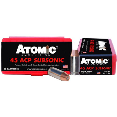 ATOMIC 45 ACP 250GR SUBSONIC