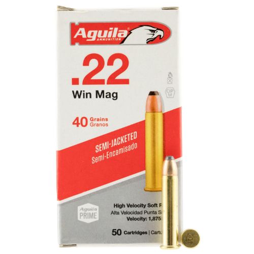 AGUILA 22WMR 40GR JSP 1875FPS