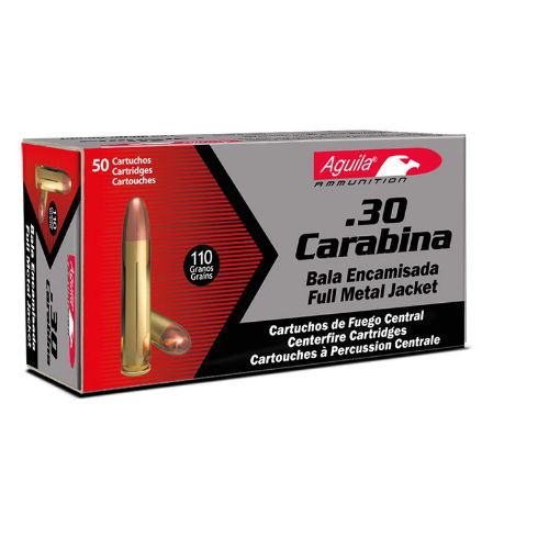AGUILA 30 CARBINE 110GR FMJ