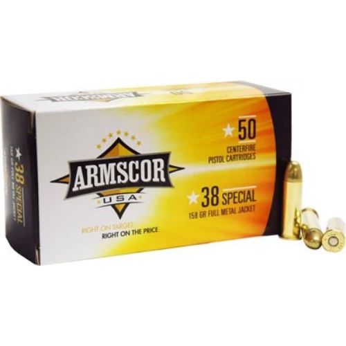 ARMSCOR 38 SPECIAL 158GR FMJ