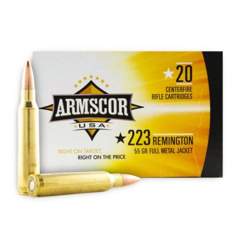 ARMSCOR 223 REM 55GR FMJ