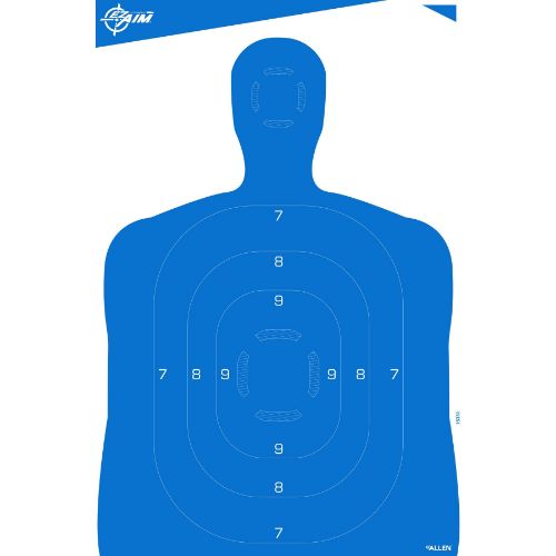 ALLEN EZ AIM HUMAN SILHOUETTE