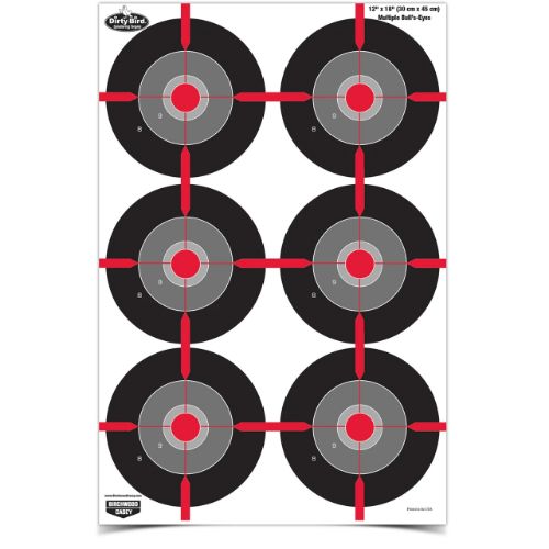 B/C TARGET DIRTY BIRD 12"X18"