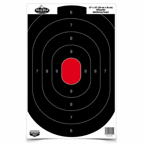 B/C TARGET DIRTY BIRD 12"X18"