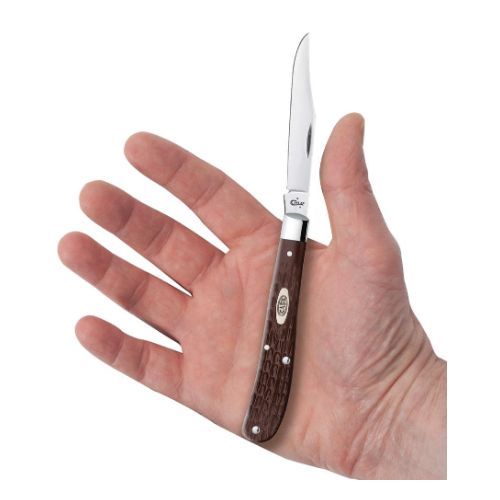 CASE KNIVES JIGGED BROWN