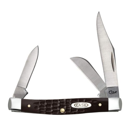 CASE KNIVES JIGGED BROWN