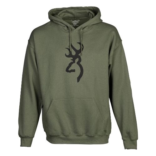 BROWNING HOODIE BRANDED BUCK