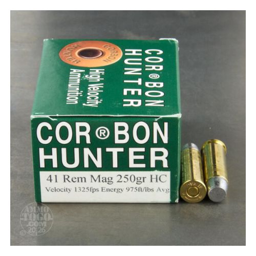 CORBON 41 REM MAG 250GR HARD