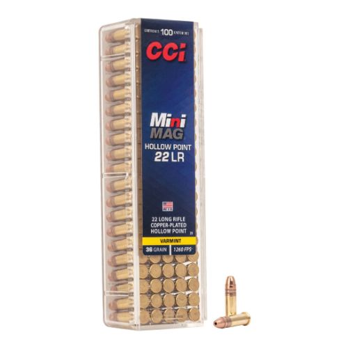 CCI MINI-MAG 22LR 36GR PLATED