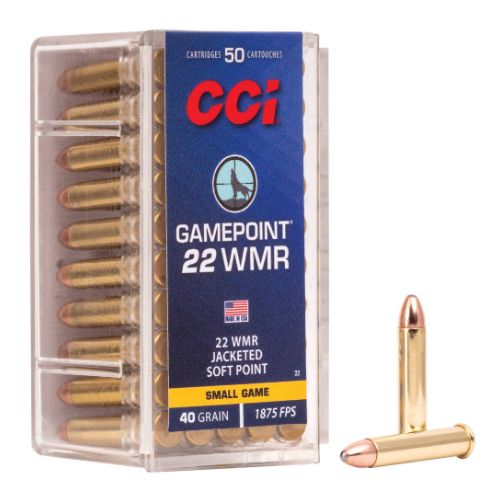 CCI 22WMR 40GR GAMEPOINT JSP