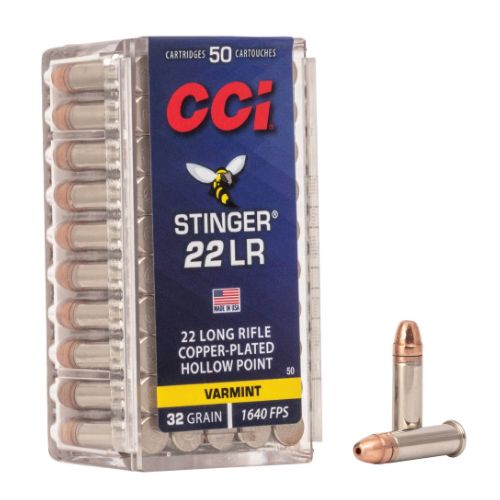 CCI STINGER 22LR 32GR JHP