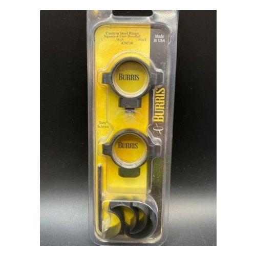 BURRIS RINGS 3/8" DOVETAIL 1"