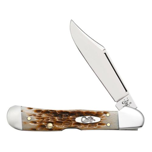CASE KNIVES AMBER BONE PEACH