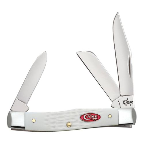 CASE KNIVES WHITE SYNTHETIC