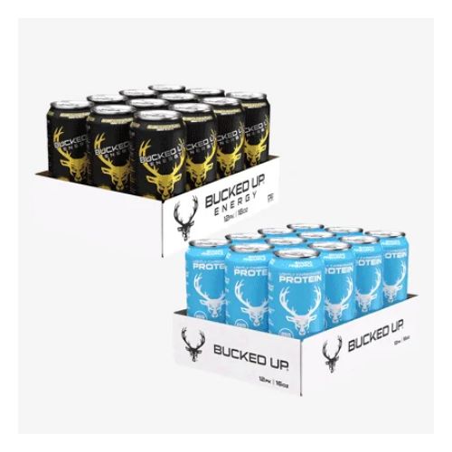 BUCKED UP ENERGY PROTEIN SODA