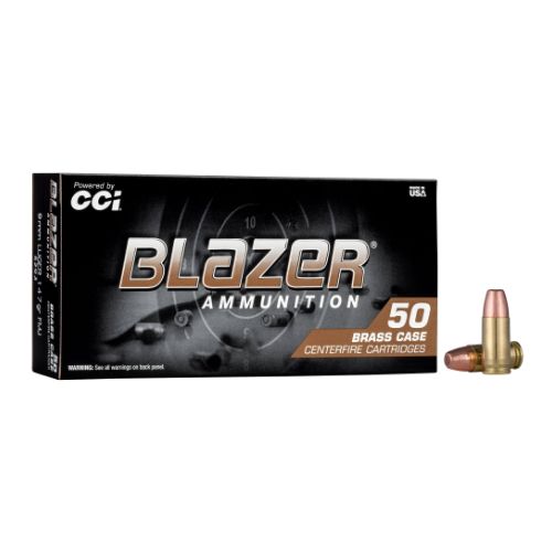 CCI BLAZER BRASS 9MM 147GR FMJ