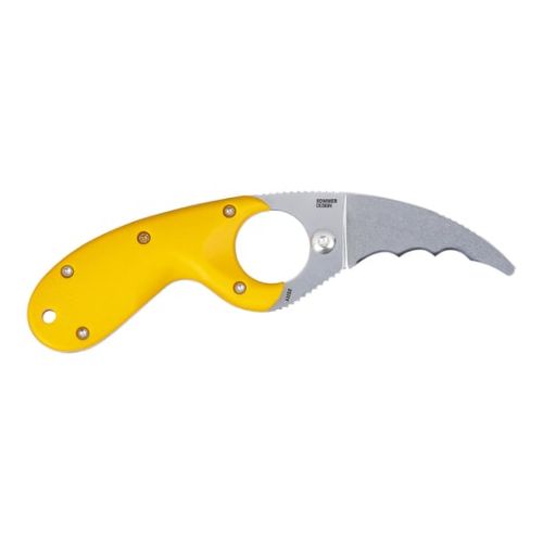 CRKT BEAR CLAW 2.39" YELLOW W/