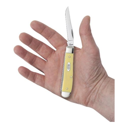 CASE KNIVES YELLOW SYNTHETIC