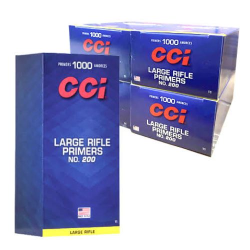 CCI PRIMERS 200 LARGE RIFLE