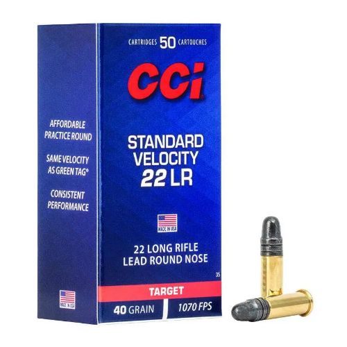 CCI STANDARD 22LR 40GR LEAD-RN