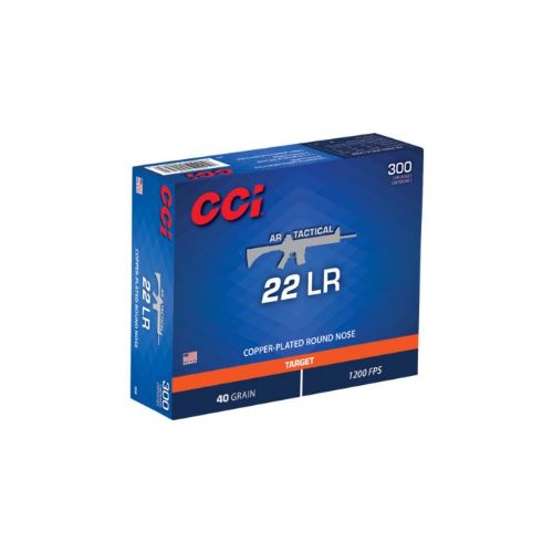 CCI TACTICAL 22LR 40GR PLATED