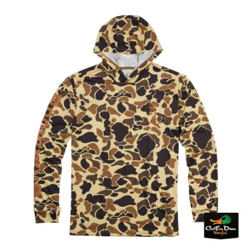BROWNING HOODED L-SLEEVE TECH