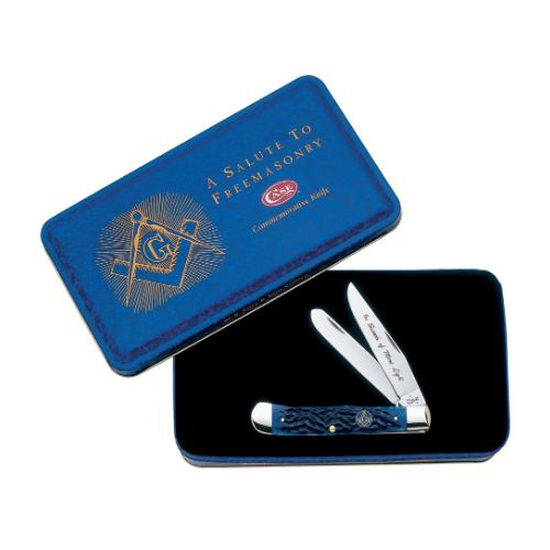 CASE KNIVES MASONIC GIFT TIN