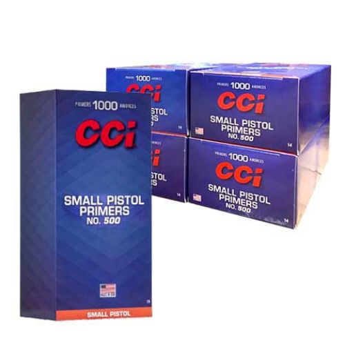 CCI PRIMERS 500 SMALL PISTOL