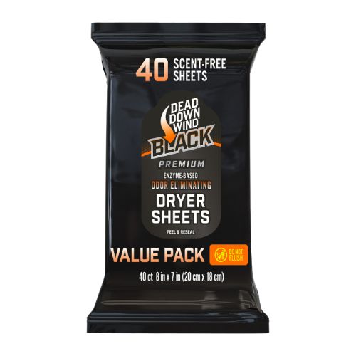 DDW BLACK PREMIUM DRYER SHEETS