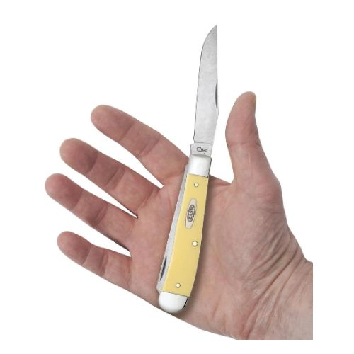 CASE KNIVES YELLOW SYNTHETIC
