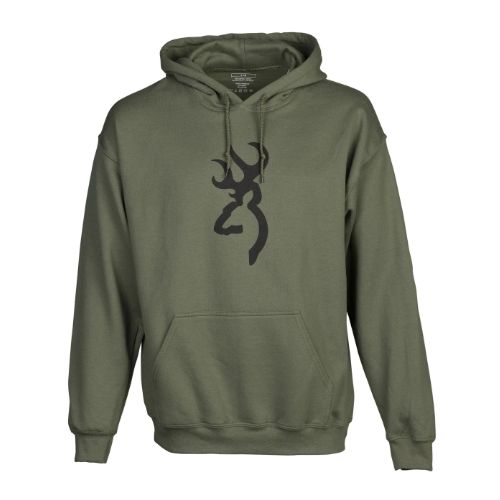 BROWNING HOODIE BRANDED BUCK