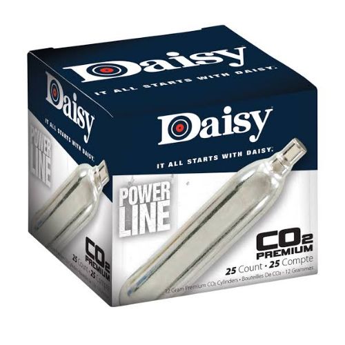 DAISY CO2 CARTRIDGES 12-GRAMS