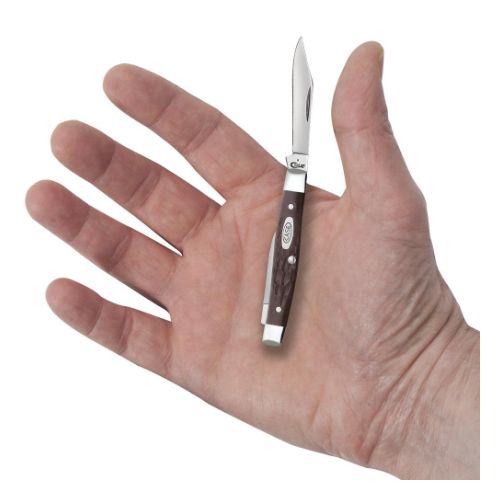 CASE KNIVES JIGGED BROWN