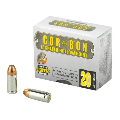 CORBON 9MM LUGER +P 115GR JHP