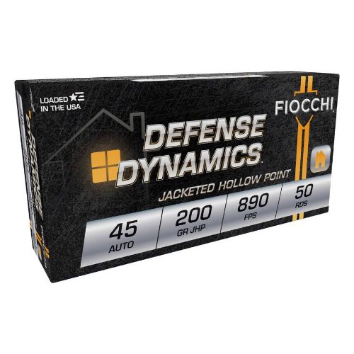 FIOCCHI 45 ACP 200GR JHP