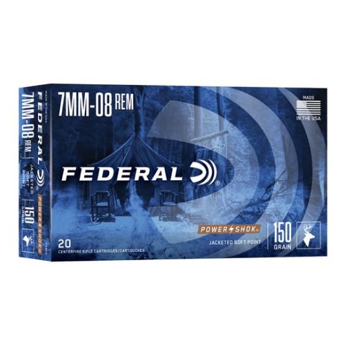 FEDERAL POWER-SHOK 7MM-08 REM