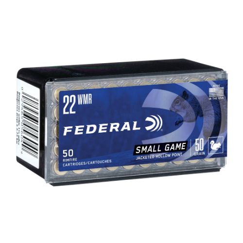FEDERAL 22WMR 50GR JHP 1530FPS