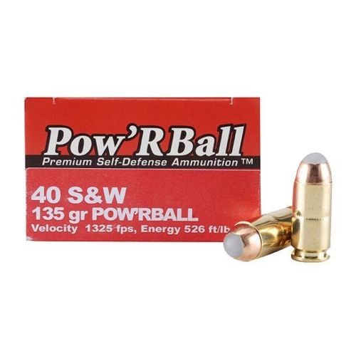 GLASER 40 SW 135GR POW'RBALL